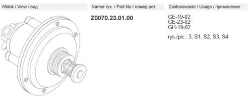 4025 CIŚNIENIOWY ZAWÓR RÓŻNICOWY