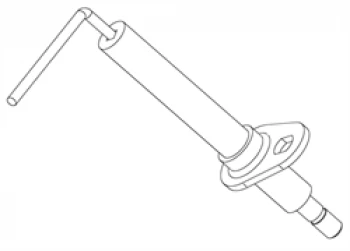 1597 Elektroda kontroli płomienia