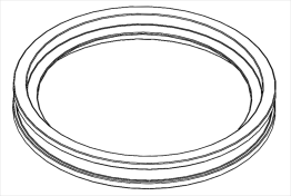 USZCZELKA ADAPTERA SPALIN - Z0720040014