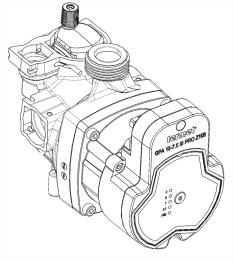 POMPA GPA 15-7,5 PRO Z108 - Z4360311100