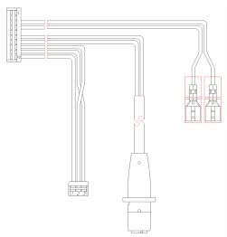 ZESPÓŁ PRZEWODU CZUJNIKÓW I POMPY PWM - Z4830202600