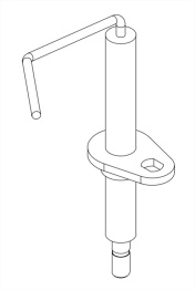 ELEKTRODA KONTROLI PŁOMIENIA - Z4340000300