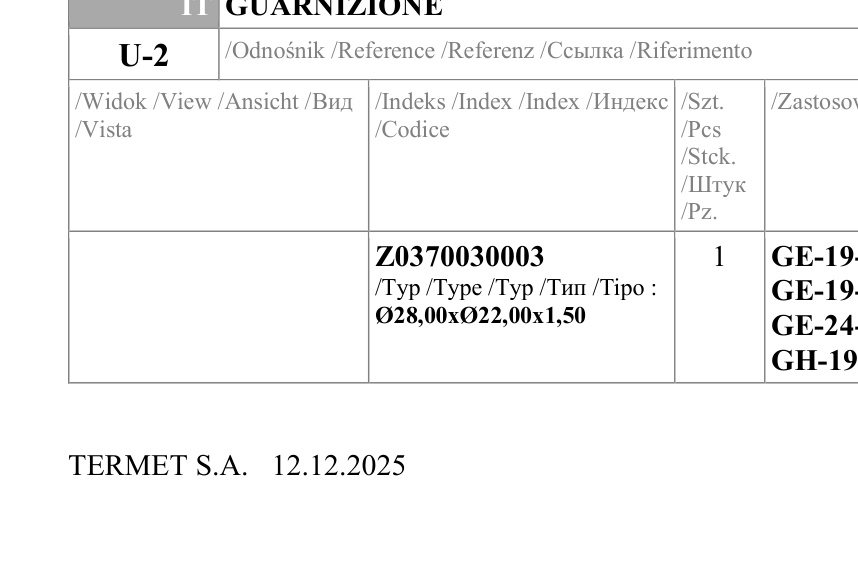 USZCZELKA - Z0370030003