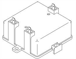 GNIAZDO BATERII - Z0380001600