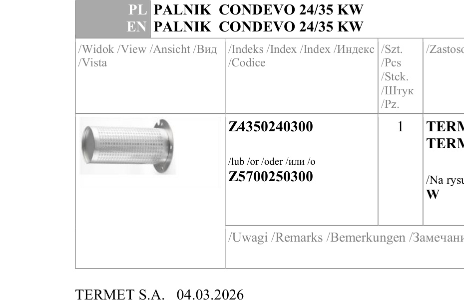 PALNIK D2 24/30 - Z5700250300