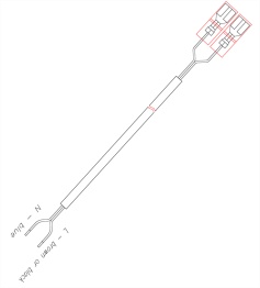 PRZEWÓD GENERATORA ISKRY - Z6500212000